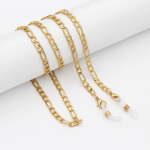 Chaîne de lunettes d'été faite à la main avec fleur de marguerite perlée pour femmes, porte-lunettes avec lanière de lunettes de soleil et sangle de masque - Product Image 3