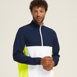 Custom <b>Men's</b> Active Nylon Wear Set Wholesale Pickleball Tennis Outfit with Long Sleeve Top <b>Jacket</b> 2-Piece Short Pants for <b>Summer</b> - Product Image 3