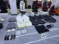 Accessoires intérieurs de voiture sur mesure pour housses de siège en cuir pour Audi A4 A5 A6 A3 Q5 Q7 TT A7 Q3 A1 Q4 Q6