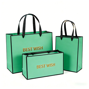 Sacs en papier cadeau personnalisés, sacs en papier pour vêtements, sacs de shopping en carton kraft, fabrication de sacs de transport - Product Image 3