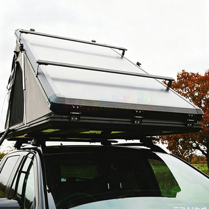 Tente de toit rigide en aluminium léger 4 saisons pour voitures, tente de toit en aluminium de haute qualité pour le camping en plein air - Product Image 2
