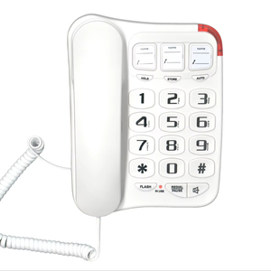 Téléphone fixe avec gros bouton Téléphone de bureau <span class=keywords><strong>pour</strong></span> personnes âgées - Product Image 1