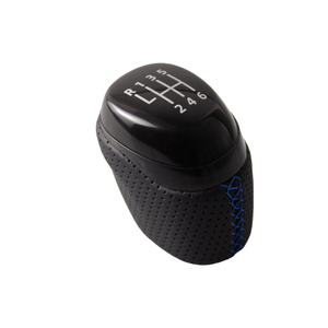 Poignée de levier de vitesses manuelle en cuir perforé 5/6 vitesses pour <span class=keywords><strong>Renault</strong></span> <span class=keywords><strong>Megane</strong></span> MK4 BFB 2016 et suivants, Kadjar 2015-2022, Talisman 2015-2022 - Product Image 5