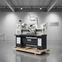Tour de précision miniature PL-360N, portée de 360 mm, déplacement de 1000 mm, vitesse variable, tour à métaux manuel pour usinage de haute précision