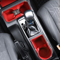 Doublure intérieure en silicone personnalisée pour Tacoma 2016-2023 Console centrale Porte-gobelet Silicone Pad Porte Paquet Silicone Pad