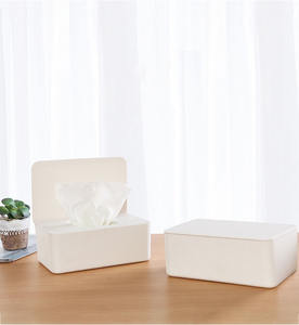 Boîte de rangement anti-poussière pour lingettes humides avec couvercle, vente en gros, offre spéciale - Product Image 4