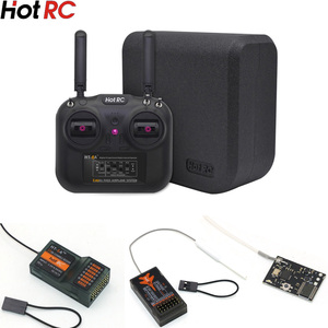 Hotrc HT-6A 2.4G 6CH <strong>RC</strong> <strong>Transmitter</strong> FHSS &amp; Receiver With Box for FPV Drone <strong>Rc</strong> <strong>Airplane</strong> Car Boat - Product Image 2