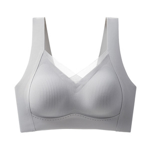 Logo Customization Ladies' Sexy Breathable Underwire-free Adjustable Anti-sagging Gathering <strong>Small</strong> <strong>Breast</strong> Shaping <strong>Bra</strong> - Product Image 5