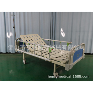 Cama de Hospital Manual Henry HR-613 de Acero Inoxidable, Cama de Enfermería de Función Única para el Cuidado de Ancianos - Product Image 4
