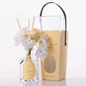 Diffuseur à roseaux personnalisé 200 ml – Parfum longue durée, fleurs séchées décoratives, huile essentielle d'aromathérapie pour la maison et le bureau - Product Image 6