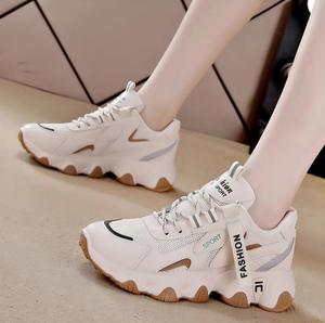 <span class=keywords><strong>Zapatillas</strong></span> Deportivas <span class=keywords><strong>Blancas</strong></span> con Plataforma para <span class=keywords><strong>Mujer</strong></span>, Estilo 2026, Primavera, Transpirables e Informales - Product Image 4