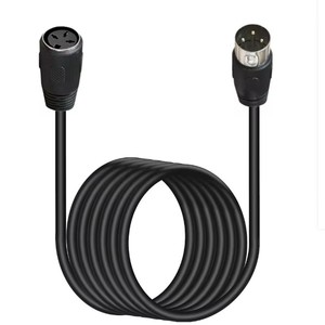 Cavo di Prolunga DIN a 3 Pin MIDI Maschio-Maschio/Femmina per Strumenti Musicali Bang & Olufsen B&O Powerlink ecc. - Product Image 4
