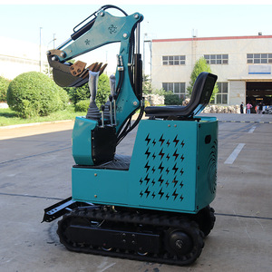 Miniexcavadora EZ-09 de 1 tonelada tipo oruga con excavación de precisión para desnudo de suelos y uso en construcción - Product Image 1