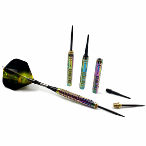 DINGZHUN قوس قزح سلسلة قسط التنغستن الصلب السهام مجموعة 3 قطع 23g نموذج طرف الصلب للتدريب والتنافس - Product Image 5