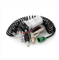 Kit de pompe de lavage haute pression portable, moteur 24V DC, pompe à diaphragme électrique 70 PSI, eau douce pour camping-car