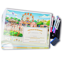 Rompecabezas inteligentes para bebés, preescolar, aprendizaje temprano, dibujo, libro de imágenes, borrado en seco, libro ocupado, pintura para niños