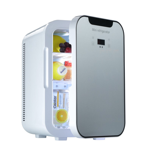 <span class=keywords><strong>Mini</strong></span> refrigerador portátil de 20 <span class=keywords><strong>litros</strong></span> con pantalla Digital para el hogar, cosméticos para estudiantes, uso en el coche, modo de refrigeración del congelador - Product Image 2