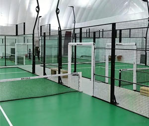 Terrain de tennis de haute qualité avec tente en PVC imperméable et durable pour événements sportifs en plein air, terrain de padel panoramique, terrains de padel professionnels - Product Image 2