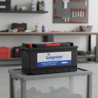 Batterie de voiture sans entretien MFDIN60 12V60Ah, norme allemande, pour grossistes