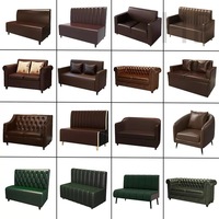 S086 High End Luxus Restaurant Ess stand Vintage Steht isch und Stuhl Fast Food Tisch und Stuhl Cafe Bankett Stand Sofa