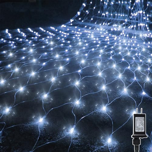 Guirlande lumineuse LED en filet pour extérieur, décoration de Noël, mariage, fête, patio, Navidad - Product Image 1