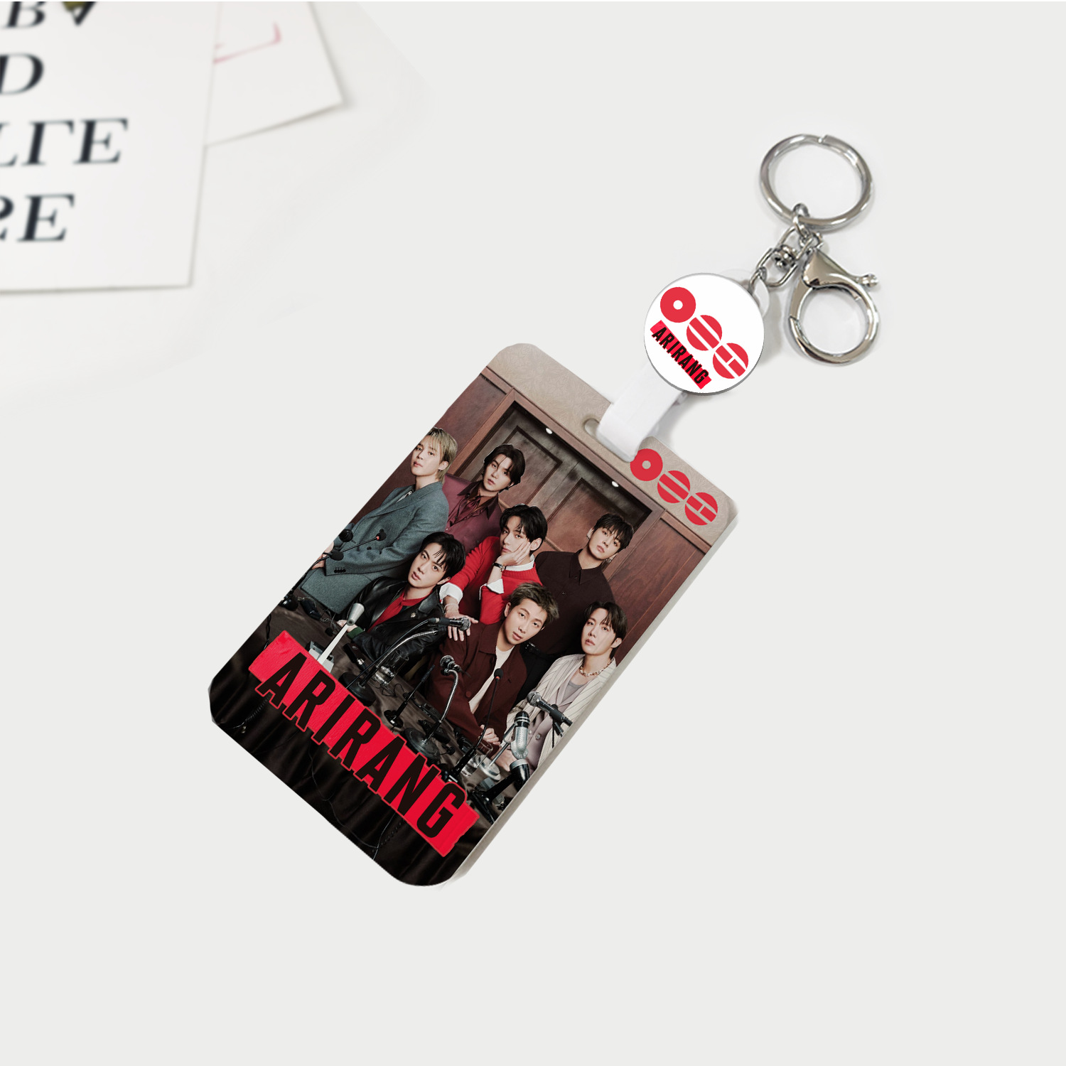 KPOP Idols 2026 New Album ARIRANG Acrylic Cards Holder JK J-HOPE