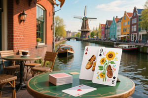 Cartes à jouer <span class=keywords><strong>de</strong></span> style néerlandais Vie quotidienne relaxante et savoureuse pour les jeux <span class=keywords><strong>de</strong></span> cartes Imprimées avec logo en papier <span class=keywords><strong>Carte</strong></span> personnalisée - Product Image 5