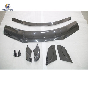 Nouveau Kit de carrosserie en Fiber de carbone ZR 1 pour <span class=keywords><strong>Corvette</strong></span> C8 pare-chocs avant/arrière lèvre jupes latérales découpes d'échappement couvercle de capot moteur - Product Image 6