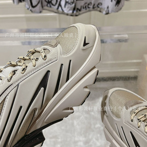 Baskets décontractées tendance 2026 de créateur de mode, avec logo Haute Couture, modèle B44, chaussures de marche en cuir de vachette véritable de haute qualité - Product Image 3