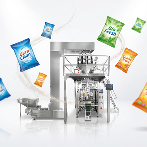 Macchina Automatica Multifunzione per Confezionamento Verticale di Polveri VFFS 1kg 2kg 5kg, Macchina per Imballaggio di <span class=keywords><strong>Sapone</strong></span> in <span class=keywords><strong>Polvere</strong></span>, Detersivo e Detersivo per Bucato - Product Image 1