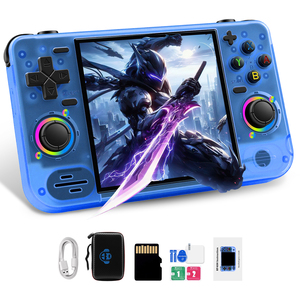 Console di Gioco Portatile Classica Blu RF40H, Retro con Doppio Joystick 3D, Schermo Orizzontale, Supporto PSP Arcade WIFI e HDTV - Product Image 1