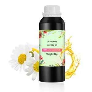 Haut de gamme prix usine concentré de camomille huile essentielle meilleure vente nouvelles huiles corporelles naturelles parfum pour la fabrication de savon relaxant