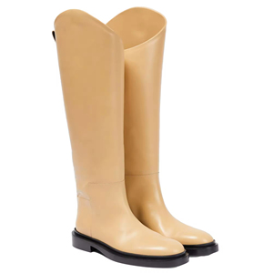 <span class=keywords><strong>Stivali</strong></span> Alti al Ginocchio da Donna in Pelle PU, Sexy e alla Moda, Comodi, con Tacco Basso, Stile Motociclista - Product Image 3