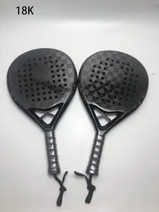 Custom Carbon Fiber Oppervlak Met Zachte Foam Core Paddle Tennis Racket Padel Rackets Paddleball Rackets Paddle Rackets