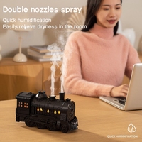 300ML Train humidificateur d'air diffuseurs d'aromathérapie à ultrasons brumisateur parfum huile essentielle arôme Difusor fumée anneau pulvérisateur