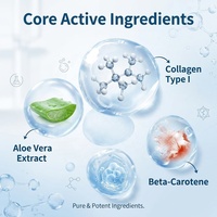 Patchs de collagène transdermique avancés à marque privée 100 % naturels pour le soutien du corps et de la peau des femmes et des hommes