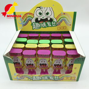 Gomas de frutas al por mayor Halal hamburguesa forma gelatina gomosa hamburguesa suave piruleta caramelo - Product Image 4