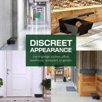 Lot de 4 stations d'appât pour rats, stations d'appât pour souris intelligentes anti-effraction, cages sécurisées pour enfants et animaux domestiques, pièges à souris pour extérieur/intérieur