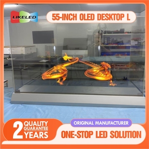 Écran tactile <span class=keywords><strong>OLED</strong></span> transparent de 55 pouces pour ascenseurs, magasins de détail, centres commerciaux, signalisation, éducation, affichage d'animations - Product Image 4