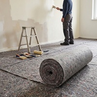 Tissu en feutre non tissé écologique, respirant, imperméable, gris, sans odeur