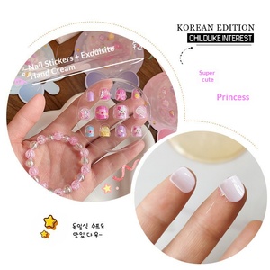 Pulsera de Cuentas Creativa para Niñas, Adhesivos de Resina con Diseño de Princesa y Dibujos Animados para Uñas, Adhesivos Tridimensionales Lindos para Dedos de Bebés - Product Image 4