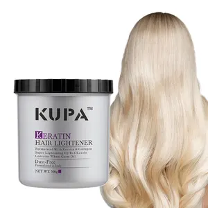 Kupa Wholesale Free Sample Strong Bleaching Effect Blue Bleaching Low Damaged Powder Bleaching Powder For Hair