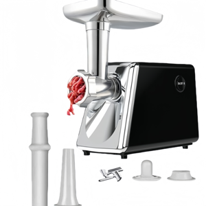 Multifunctional Electric Kitchen Appliance: 4-in-1 Chili Sauce, Garlic Sauce Maker, Vegetable Slicer & <b>Meat</b> <b>Grinder</b> - Product Image 5