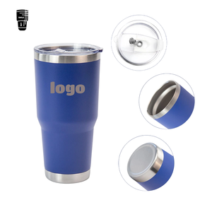 Ly giữ nhiệt cà phê cao cấp in logo tùy chỉnh 30oz, làm bằng thép không gỉ, dùng cho ngoài trời, du lịch - Product Image 2