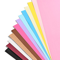 Kertas Kemasan Bunga Tebal Ekstra 180G 44x58cm Warna Solid Tahan Benturan Pembungkus Luar Buket Grosir