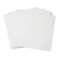 Plaque d'immatriculation de voiture personnalisée en aluminium métallique avec transfert thermique par sublimation