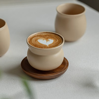 Mug de voyage moderne en céramique pour expresso et macchiato, design élégant, pour usage domestique, petites tasses à thé au lait, compatible micro-ondes