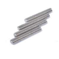 Stainless Steel A2 A4 Full Threaded Bar DIN975 Thread Stud Rod Plain Finish for Flange Fastening Construction Hardware