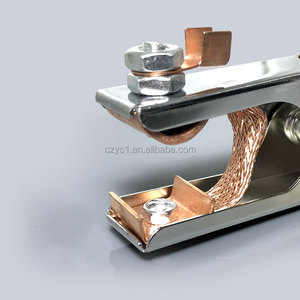 Abrazadera de tierra de soldadura 300A, máquina de soldadura eléctrica, abrazadera de cable de tierra, abrazadera de cableado, varilla de soldadura 1000A, alambre americano de 300Amp - Product Image 4