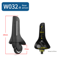Accessoires universels pour roues de vélos, à roulettes, étui de chariot d'aviation, réparation et renforcement de la poulie à roulettes